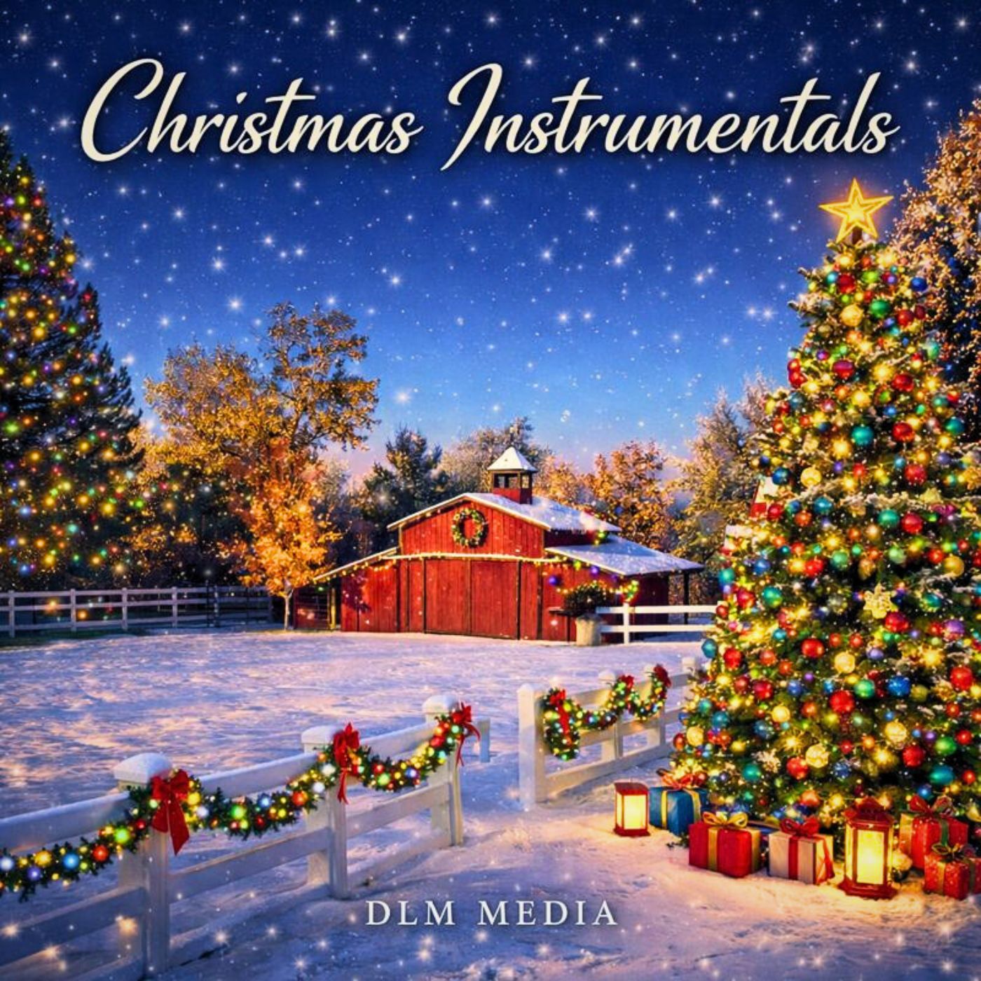 DLM Christmas Instrumentals album art