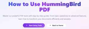 HummingBird PDF