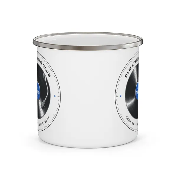 Members' Crest Enamel Mug, product mockup