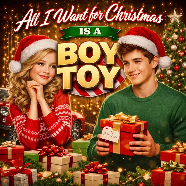 All I Want for Christmas is a Boy Toy cover art