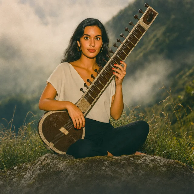 Sitar Wave by Ritu Chakraborty, album cover